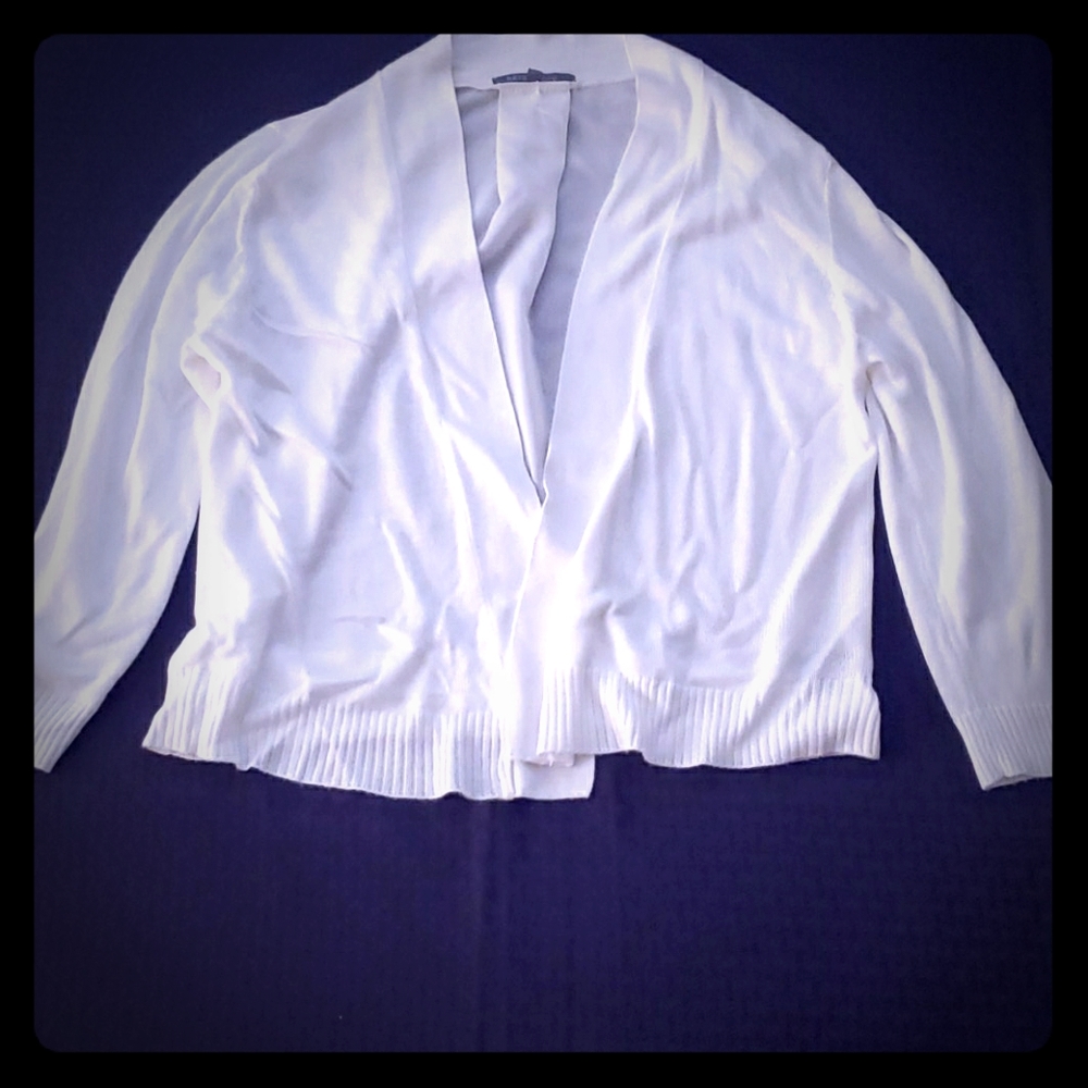 Retro-Ology White Cardigan #3